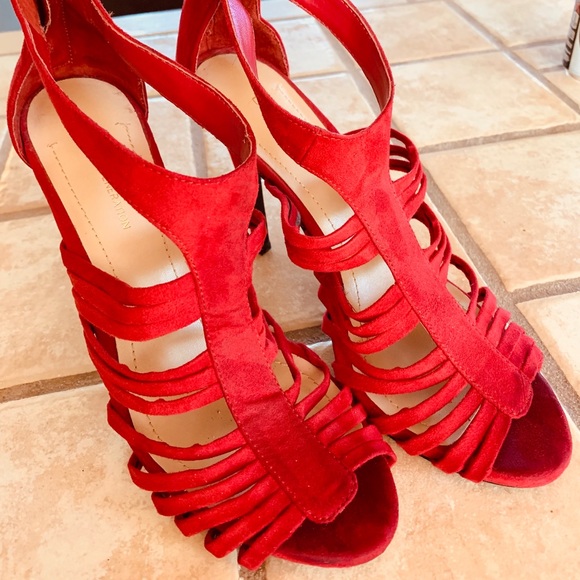 BCBG Red heels - Picture 2 of 6